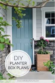 This post contains affiliate links for your convenience (which means if you make there you have it! Diy Wood Planter Box Plans Crafted By The Hunts