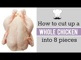 Why are whole chickens so much cheaper than pieces? How To Cut Up A Whole Chicken Into 8 Pieces