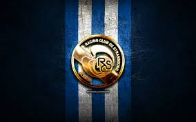 Le but de ludovic ajorque vu du bord terrain. Download Wallpapers Rc Strasbourg Alsace Golden Logo Ligue 1 Blue Metal Background Football Strasbourg Alsace Fc French Football Club Strasbourg Alsace Logo Soccer France For Desktop With Resolution 2880x1800 High Quality Hd