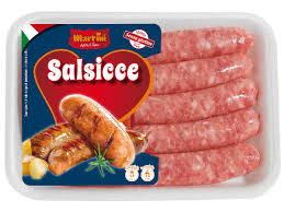 A mixture of lightly flavoured, chicken and pork meat. Salsiccia Di Pollo Prodotti Martini Alimentare