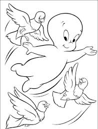 Sevimli Hayalet Boyama Sayfasi Casper Boyama Sayfasi 5 Yas Boyama Sayfasi Boyama Sayfalari