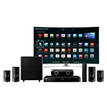 Amazon Com Samsung Ht J5500w 5 1 Channel 1000 Watt 3d Blu Ray Home Theater System 2015 Model Electronics