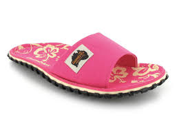 .damen, leder schieber, damen leder flip flops, damen flip flops, damen sandalen, damen de wulf® designer slides für sind leicht, wasserabweisend, praktisch und erschwinglich, mit. Gumbies Slides Damen Pink Hibiscus Fur 34 90