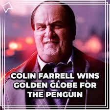 And Collin Ferrell for the win. He so deserved it. #ThePenguin