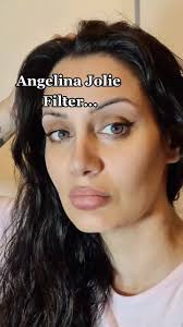 Angelina Jolie Filter Effect in TikTok