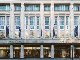 Nicola Chan On Instagram Heal S Tottenham Court Road London Heals Furniture Design Architecture London Windows Facade Sky London Facade Instagram