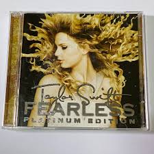 On fearless (taylor's version), taylor swift recreates her 2008 album to the tee taylor swift turns on a facsimile machine for the ingenious recreations of 'fearless (taylor's version)': Taylor Swift Fearless Album Platinum Edition Music Media Cds Dvds Other Media On Carousell