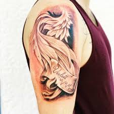 However, tattoos of angels can also take an entirely different meaning, such as rebellion, pain or suffering, when the tattoo design is of a warrior angel or the angel. Top 91 Best Angel Wings Tattoo Ideas 2021 Inspiration Guide