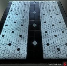 Street artist kapo created this fierce looking shark on a subway entrance in madrid, spain. Nate Sartain Art Deco Subway Tile Pbr Material Substance Designer