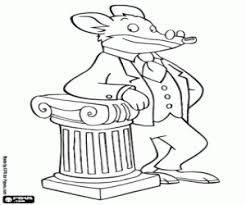 Geronimo Stilton Para Colorear