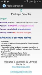 Package disabler pro + mod: Package Disabler For Android Apk Download