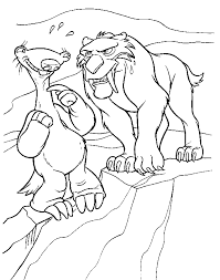 Scrat's nutty adventure was released in 2019 for pc, xbox one, playstation 4, and nintendo. Coloring Pages C Ice Age
