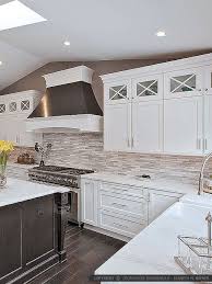 modern white gray subway marble