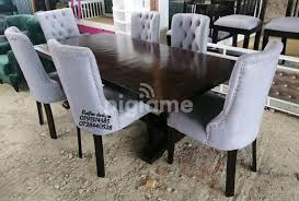 Buy dining tables and dining chairs at the warehouse. Modern Six Seater Dining Table Set Grey Dining Chairs For Sale In Nairobi Kenya Black Rectangular Dining Tables For Sale In Nairobi Kenya In Utawala Pigiame