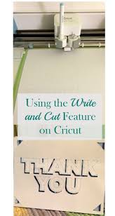 Cricut mini cutting machine (discontinued) 5. How To Make A Thank You Card With Cricut Pens Cricut Cards Cricut Tutorials Cricut Expression
