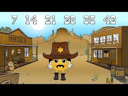 7 Times Tables Learn The Fun Way Multiplication Songs Fun Math Times Tables