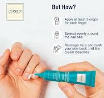 Amazon.com: Onsen Nail & Cuticle Cream Treatment w/Japanese Tsubaki, Jojoba  & Lavender Oil, Shea Butter – Strengthens Nails, Softens Cuticles - Daily  ...