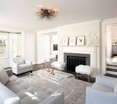 Bone inlay waterfall coffee table blue, bone inlay waterfall center table, bone inlay furniture furnitureheist 4.5 out of 5 stars (10) $ 1,328.00. Gray Tufted Sofa With Clear Lucite Waterfall Cocktail Table And Uni Flush Mount Light Transitional Living Room