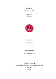 Makalah bahasa indonesia ragam bahasa disusun oleh : Doc Makalah Bahasa Indonesia Kalimat Docx Riza Satria Academia Edu