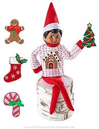Amazon Com Elf On The Shelf Toys Games Elf On The Shelf Elf Sweater Set