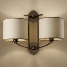 Chelsom Glasgow Twin Wall Light Metal Wall Light Double Wall Lights Wall Lights