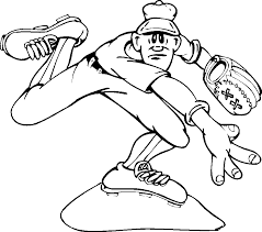 Here is another set of sports coloring pages for those little champs who don't want anything to do with art, unless there is a bat and a ball involved. Free Printable Baseball Coloring Pages For Kids Best Coloring Pages For Kids