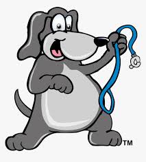 Happy fat dog cartoon mascot character. Fat Dog With A Leash Cartoon Dog With Leash Hd Png Download Transparent Png Image Pngitem