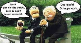 Sport Oder Schnaps Was Is Hier Eigentlich Los Die Muppets Lustige Bilder Witzig