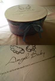 Angel Baby Memorial Box Baby Loss Keepsake Baby Memory Box Baby Memories