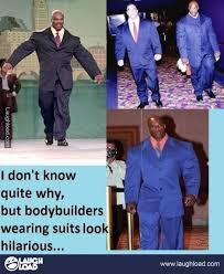 When Bodybuilders Wearing Suits Hilarious Hilarious Haha Funny Humor