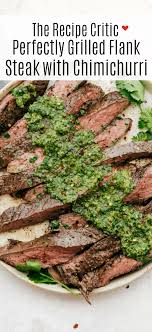 This Perfectly Grilled Flank Steak Is Tender And Juicy And Topped With The Most Delicio In 2020 Flank Steak Recipes Grilled Healthy Steak Recipes Grilled Steak Recipes