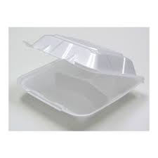 The rigid form is used for clear food containers, plates, bowls, beverage cups and lids, utensils, and straws. Pactiv Ytd199030000 Vented Foam Hinged Lid Food Container 9 X 9 X 3 375 White Polystyrene Foam