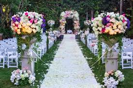 11 ideas para decoración para bodas baratas. Decoracion De Jardines Para Boda