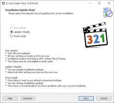 Microsoft has released a new version of windows 10 yesterday. Download K Lite Codec Pack Full 16 2 0