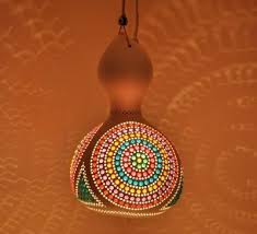 Hanging Gourds Lamps Art Mosaic Lamp Mosaiclamps Mozaik Lamba Lambasy Dizi Dekoru Dekoratif Aydynlatma Ottoman Lamps Mosaic Lamps Gran Mozaik Su Kabagi Lamba