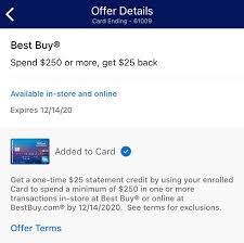 The best credit card promotion is offered by chase sapphire preferred, which gives 100,000 points redeemable for $1,250 in travel through chase ultimate rewards in return for new cardholders spending $4,000 in the first 3 months. Best Buy Offer Spend 250 And Get 25 Back Amex