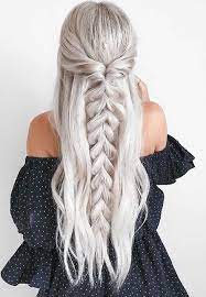 Nice Braid On Long Blonde Hair Hair Styles Braided Ponytail Hairstyles Long Hair Styles