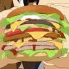 Make four hamburger patties and indent the center of each one with a finger. 1