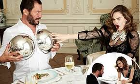 Watch busty lunch date surprise online on youporn.com. Dominic West And Lily James Put On A Very Flirty Display During Champagne Fuelled Lunch Date Daily Mail Online