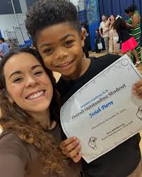 My baby boy was recognized today at school for being an outstanding student  🥹 Plus a bonus
