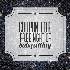 Each gift certificate template is free and can be downloaded instantly with no need to register. The Gift Of Babysitting Coupon Template Babysitting Coupon Babysitting