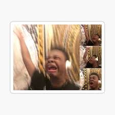 Dude crying while listening to music meme. Crying Listening To Music Gifts Merchandise Redbubble