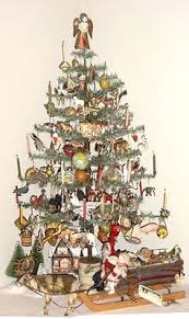 Vintage Christmas Ornaments From Cardboard Dresdens To Silvered Kugels Vintage Christmas Tree Antique Christmas Ornaments Christmas Tree Decorations