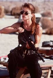 This gif by studiocanal uk has everything: Best Sunglasses Under 50 Linda Hamilton Terminator Terminator Terminator Movies