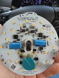 Ceiling fan manufacturers can use a variety of light bulbs sizes in their ceiling fan light kits. Ceiling Fan Led Bulb Went Out Please Help Me Find The Replacement Lowe S Doesn T Carry It It S A Harbor Breeze Fan Electricians