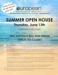 Add or update your information. Summer Open House Savings European Skincare And Med Spa Facebook