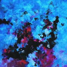 Download and use 40,000+ abstract painting stock photos for free. Blue And Black Abstract Wall Art Painting By Inspirowl Design
