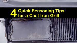 If you leave the grates outdoors during the winter or don't use them for. 4 Quick Ways To Perfectly Season A Cast Iron Grill