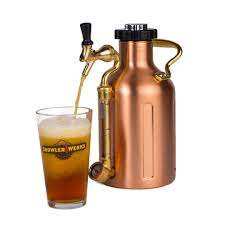 Anything from beer and cocktails to kombucha and mocktails will stay fresh, cold and carbonated inside the ukeg for up to two weeks or longer. Ukeg 64 Pressurized Steel Growler With Tap Growlerwerks