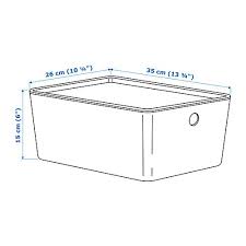 Kuggis Box Mit Deckel Weiss Heute Noch Bestellen Ikea Deutschland Boite Couvercle Fourniture Bureau